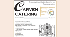 Desktop Screenshot of carvencateringservices.com